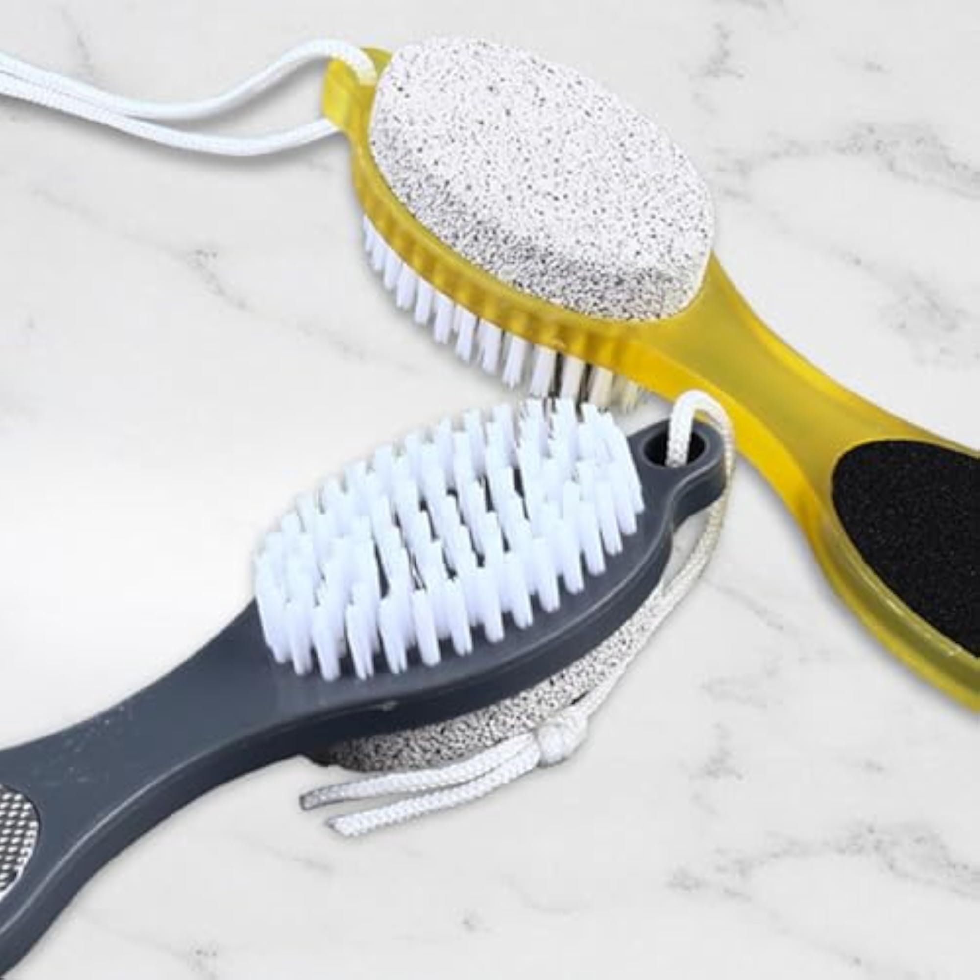 4 In 1 Feet Pedicure Tools Cleaning Brush, Dead Skin Remover